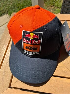 Red Bull KTM Racing Team Orange & Black Men's Cap